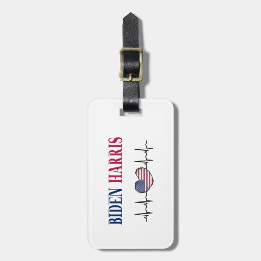 Biden Harris 2020 Bagagelabel (Voorkant verticaal)