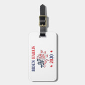 Biden Harris 2020 Bagagelabel (Voorkant verticaal)