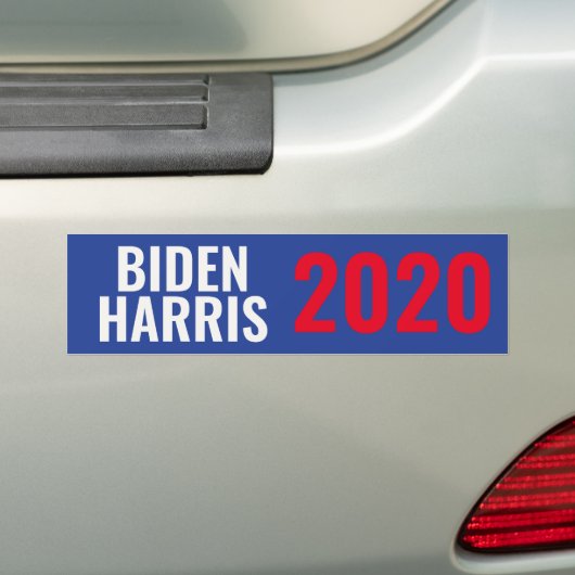 Biden Harris 2020 Bumpersticker (Op auto)