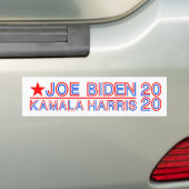 Biden, Harris 2020 Bumpersticker (Op auto)