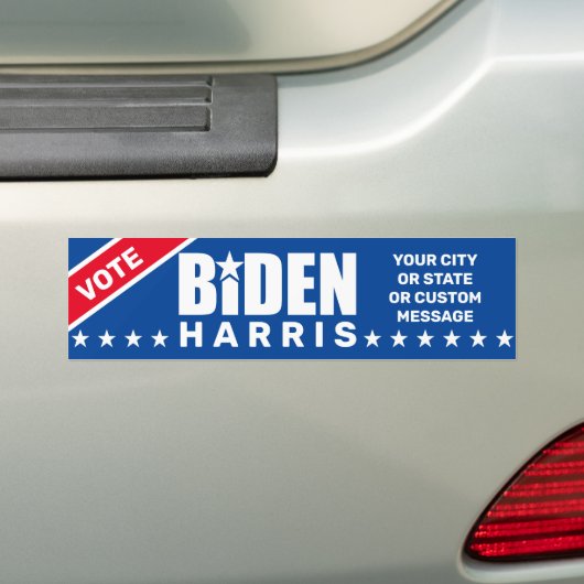 Biden Harris 2020 Bumpersticker (Op auto)