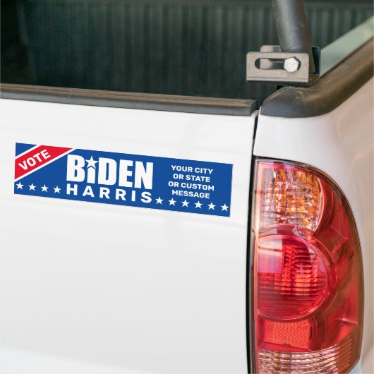 Biden Harris 2020 Bumpersticker (Op Truck)