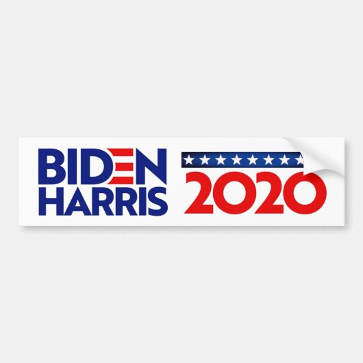 Biden / Harris 2020 Bumpersticker (Voorkant)