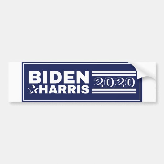 Biden Harris 2020 Bumpersticker (Voorkant)