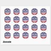 Biden Harris 2020 Button Stijl Ronde Sticker (Vel)