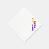 Biden Harris 2020 Cocktail servet (Hoek)