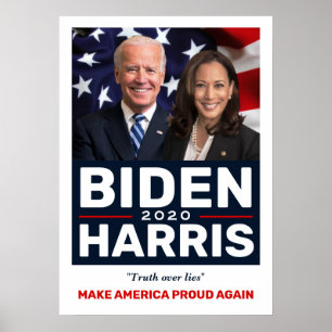 Biden Harris 2020 Collectible Campaign Foto Poster