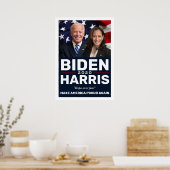 Biden Harris 2020 Collectible Keepomwille Foto Poster (Keuken)