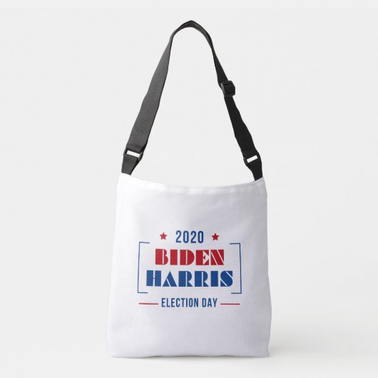 Biden Harris 2020 Crossbody Tas (Voorkant)