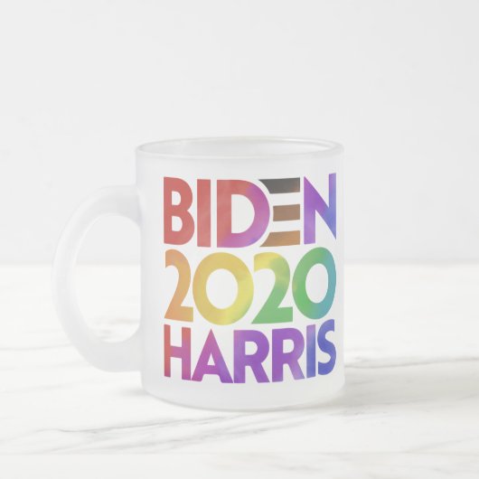 Biden Harris 2020 Frosted Mok (Links)