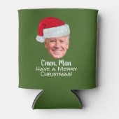 Biden Harris 2020 - Joe Santa Hat - C'mon Man Blikjeskoeler (Voorkant)