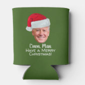Biden Harris 2020 - Joe Santa Hat - C'mon Man Blikjeskoeler (Achterkant)