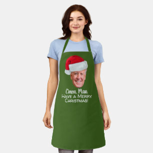 Biden Harris 2020 - Joe Santa Hat - C'mon Man Schort