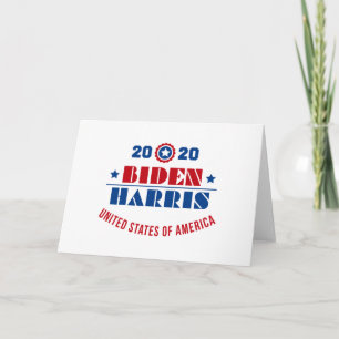 Biden Harris 2020 Kaart