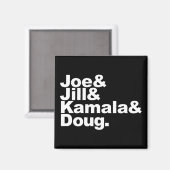 Biden Harris 2020 Magneet (Voorkant / Achterkant)