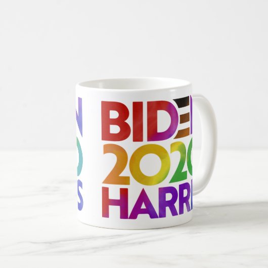 Biden Harris 2020 Mug (Devant droit)