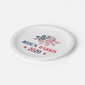 Biden Harris 2020 Papieren Bordje (Gekanteld)