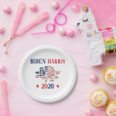 Biden Harris 2020 Papieren Bordje (Feest)