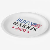 Biden Harris 2020 Papieren Bordje (Gekanteld)
