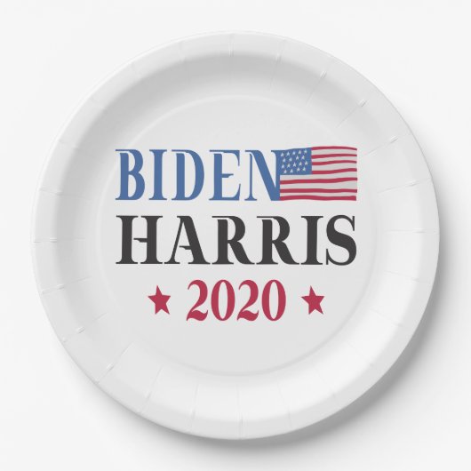 Biden Harris 2020 Papieren Bordje (Voorkant)