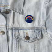 Biden Harris 2020 Rainbow-Button Ronde Button 3,2 Cm (In situ)