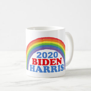Biden Harris 2020 Regenboog Koffiemok
