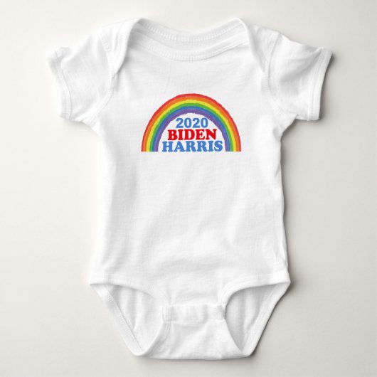 Biden Harris 2020 Regenboog Romper (Voorkant)