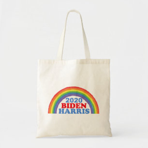 Biden Harris 2020 Regenboog Tote Bag