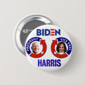 Biden/Harris 2020 Ronde Button 5,7 Cm (Voorkant /achterkant)