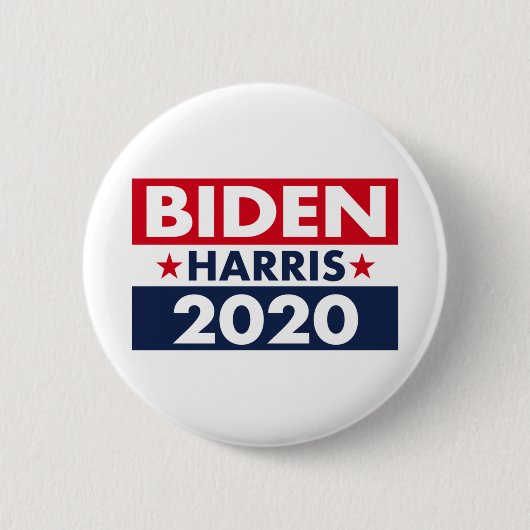 BIDEN HARRIS 2020 RONDE BUTTON 5,7 CM (Voorkant)