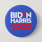 BIDEN HARRIS 2020 RONDE BUTTON 7,6 CM (Voorkant)