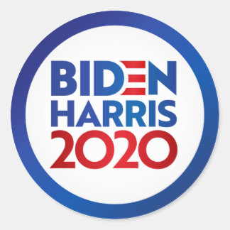 Biden Harris 2020 Ronde Sticker