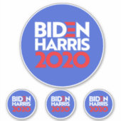 BIDEN HARRIS 2020 STICKER (Voorkant)