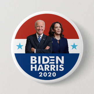 Biden Harris 2020-toets Ronde Button 7,6 Cm