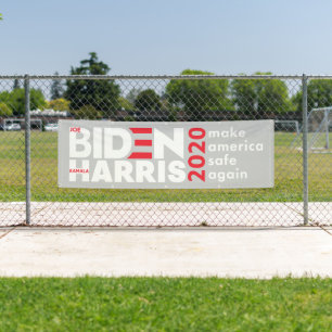 Biden Harris 2020 Verkiezingscampagne indoor outdo Spandoek
