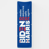 Biden Harris 2020 Verkiezingscampagne voor buitens Spandoek (Verticaal)
