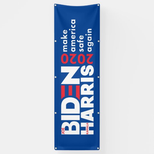 Biden Harris 2020 Verkiezingscampagne voor buitens Spandoek (Verticaal)
