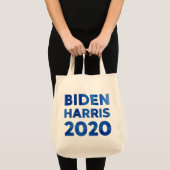 Biden Harris 2020 vet waterverf tekst 2-zijdig Tote Bag (Voorkant (product))