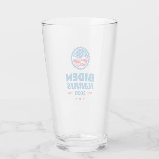 Biden Harris 2020 - Vlagzegel Glas (Achterkant)