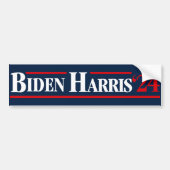 Biden Harris 2024 80's stijl Bumpersticker (Voorkant)