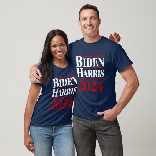 Biden Harris 2024 80's stijl T-shirt (Unisex)