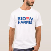 Biden Harris 2024 campagne logo T-shirt (Voorkant)