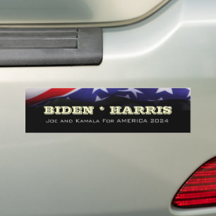 BIDEN HARRIS 2024 Campaign Car Magnet Bumpersticker