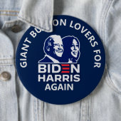 Biden Harris 2024 Ronde Button 6,0 Cm (In situ)