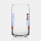 Biden Harris 2024 Verkiezing Drinkware Set Blikvorm Glas (Rechts)