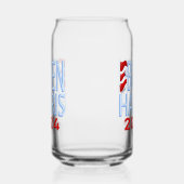 Biden Harris 2024 Verkiezing Drinkware Set Blikvorm Glas (Links)