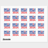 Biden Harris 2024 Vierkante Sticker (Vel)