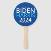 Biden Harris 2024 voor de President US-verkiezinge Handwaaier (Voorkant)