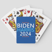 Biden Harris 2024 voor de President US-verkiezinge Pokerkaarten (Achterkant)