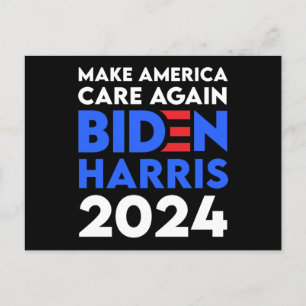 Biden / Harris - 2024 - Zorg opnieuw voor Amerika Briefkaart